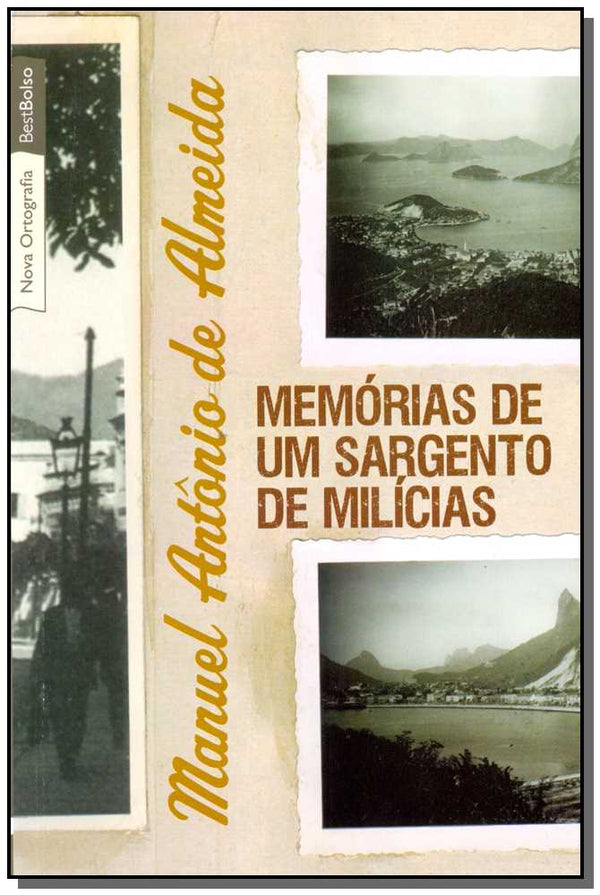 Capa do livro Memórias de um Sargento de Milícias, de Manuel Antonio de Almeida