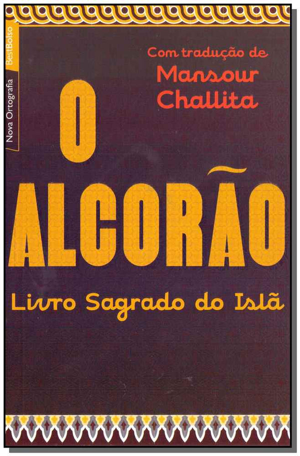 Capa do livro O Alcorão, de Mansour Challita