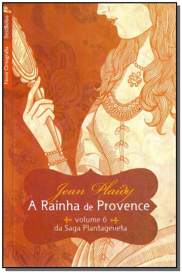 Capa do livro Rainha de Provence, a Vol. 6, de Jean Plaidy