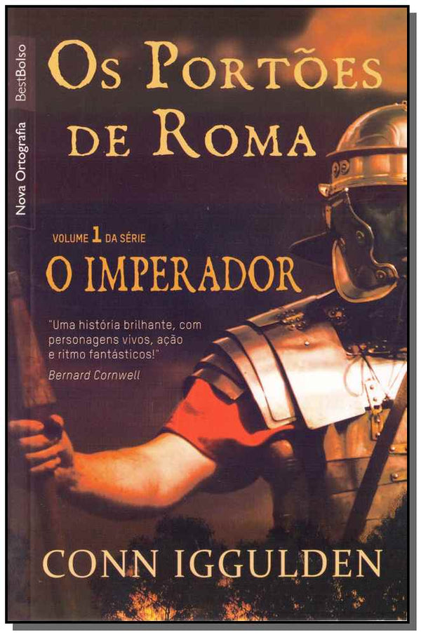 Capa do livro Portoes de Roma, os - Vol.1 - Best Bolso, de Conn Iggulden