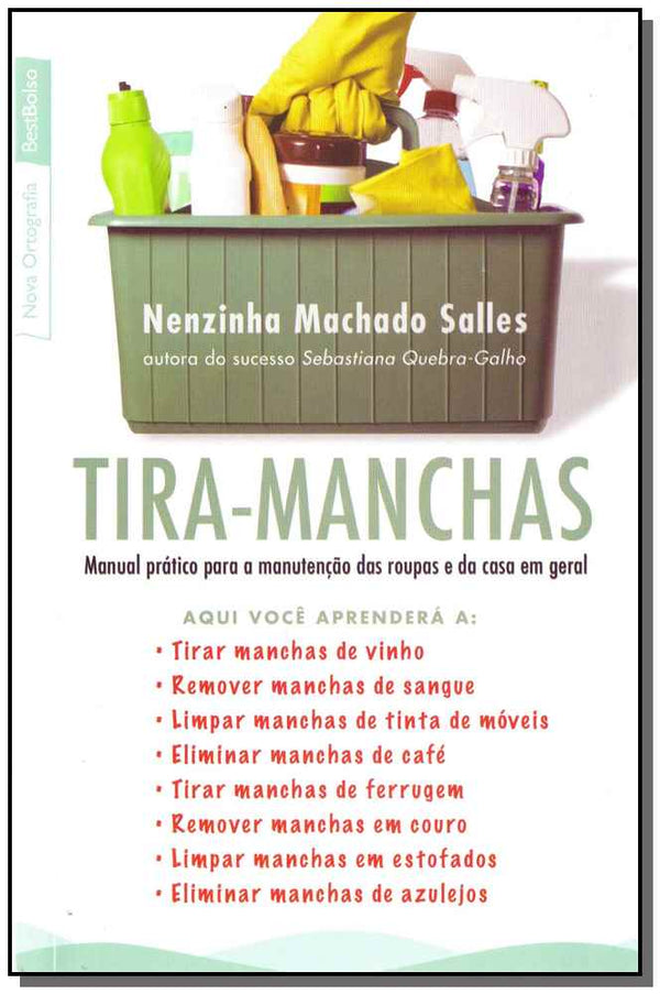 Capa do livro Tira Manchas - Best Bolso, de Nenzinha Machado Salles