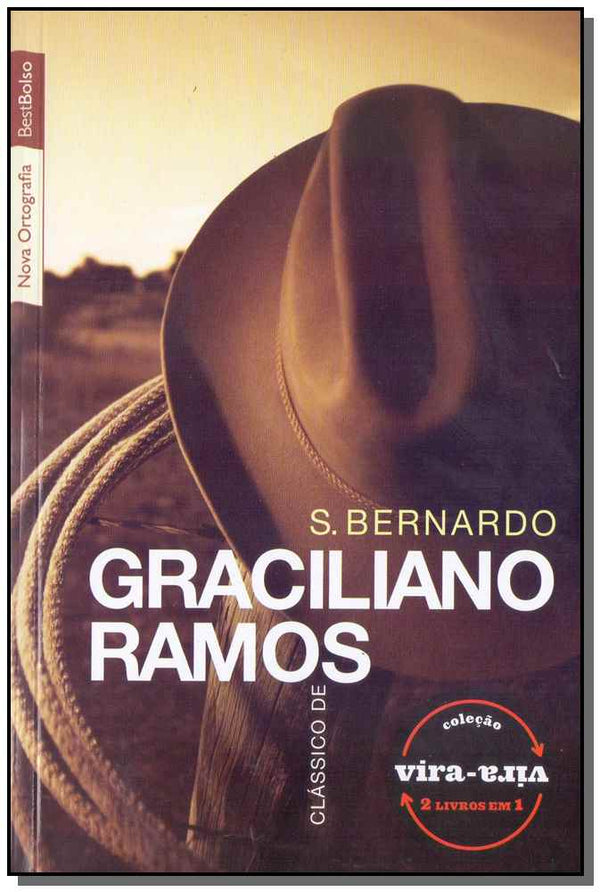 Capa do livro Sao Bernardo e Caetés - (2em 1) - Best Bolso, de Graciliano Ramos
