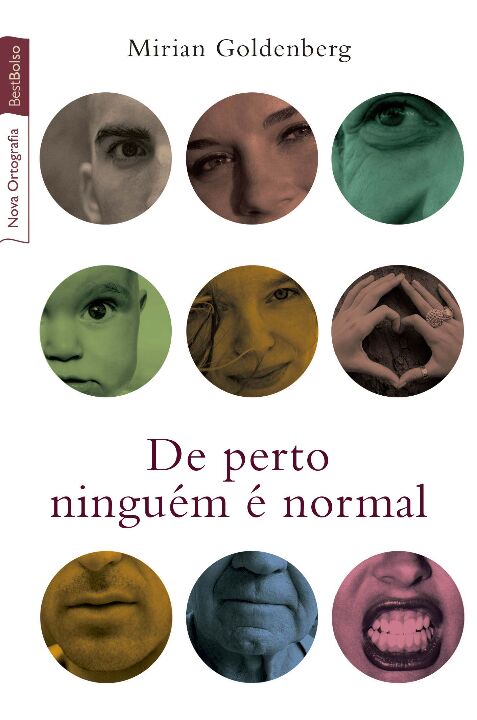 Capa do livro De Perto Ninguém É Normal (Edição de Bolso), de Mirian Goldenberg