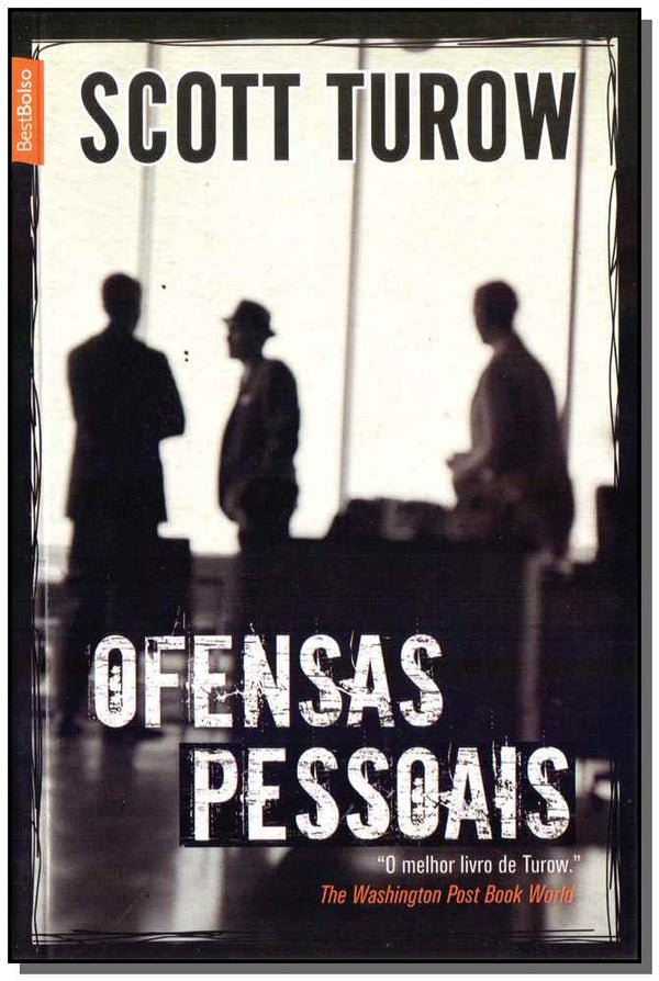 Capa do livro Ofensas Pessoais, de Scott Turow
