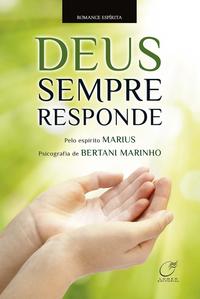 Capa do livro Deus Sempre Responde, de Marinho Bertani