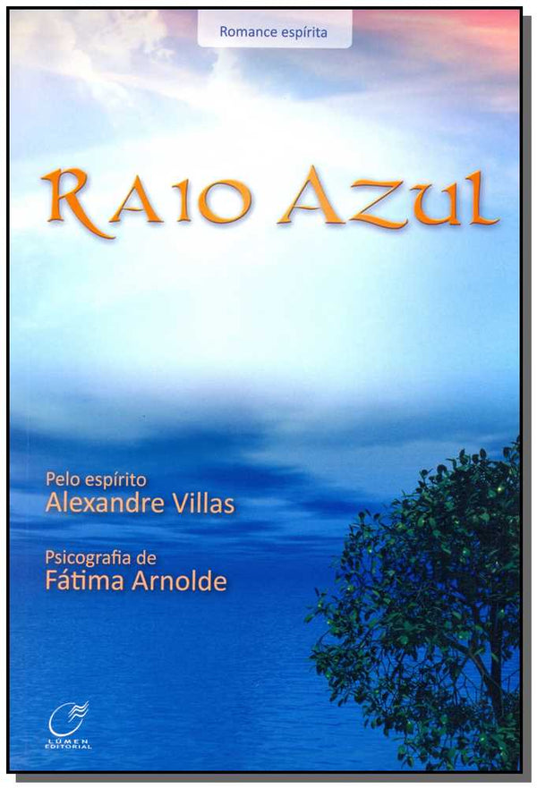 Capa do livro Raio Azul, de Fatima Arnolde