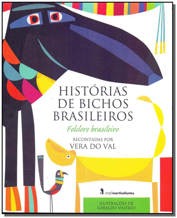 Capa do livro Histórias de Bichos Brasileiros, de Vera do Val