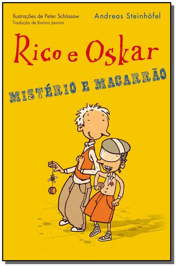 Capa do livro Rico e Oskar, de Andreas Steinhofel