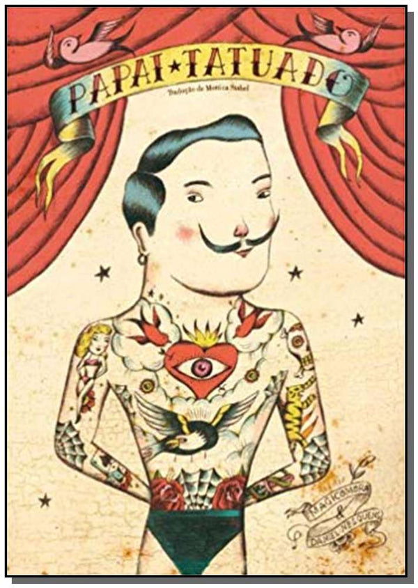 Capa do livro Papai Tatuado, de Daniel Nesquens