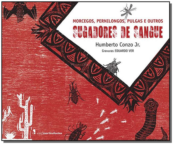 Capa do livro Sugadores de Sangue, de Humberto Conzo Junior