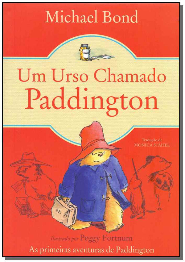 Capa do livro Um Urso Chamado Paddington, de Michael Bond