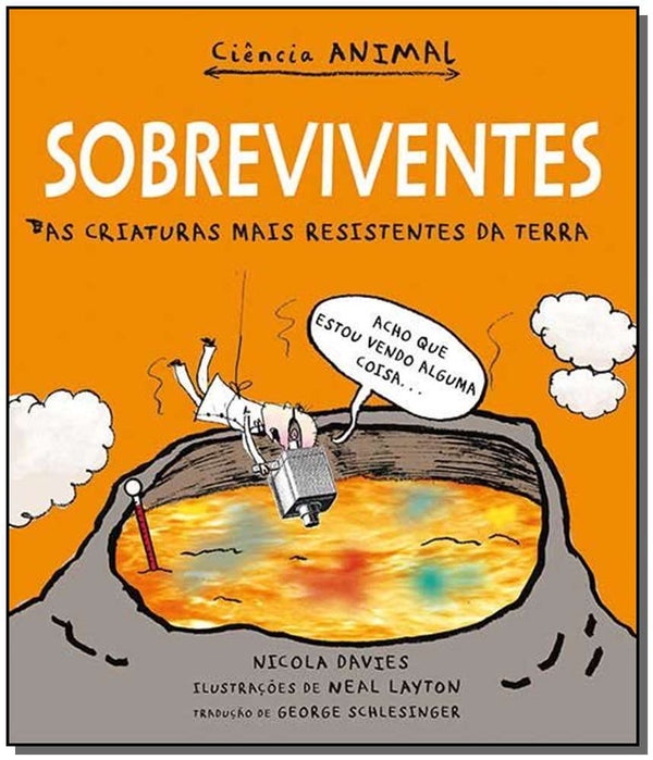 Capa do livro Sobreviventes, de Nicola Davies