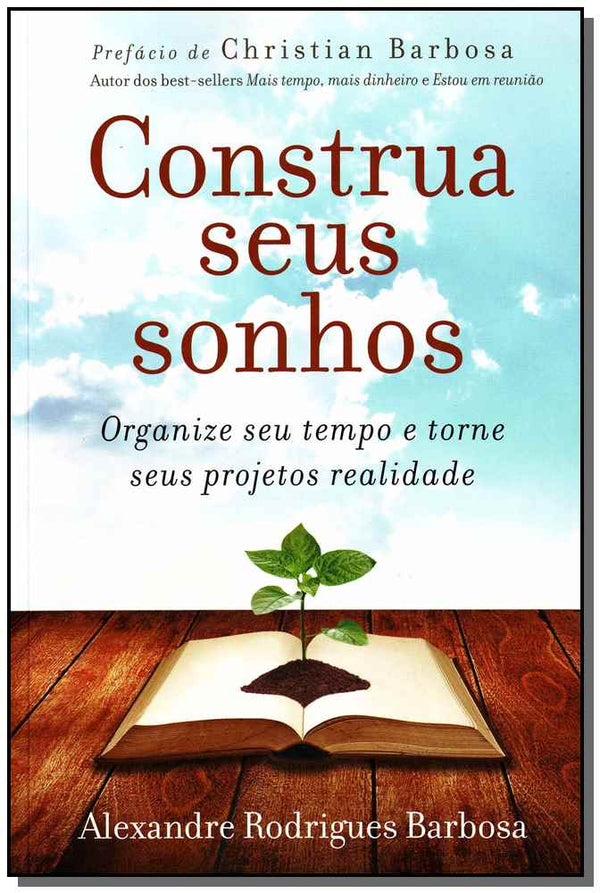 Capa do livro Co0nstrua Seus Sonhos, de Christian Barbosa