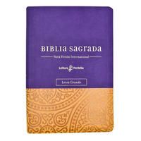 Bíblia Sagrada Nvi - Capa Roxa - Letra Grande