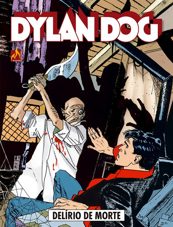 Capa do livro Dylan Dog Vol. 4 - Mythos Editora, de Claudio Chiaverotti