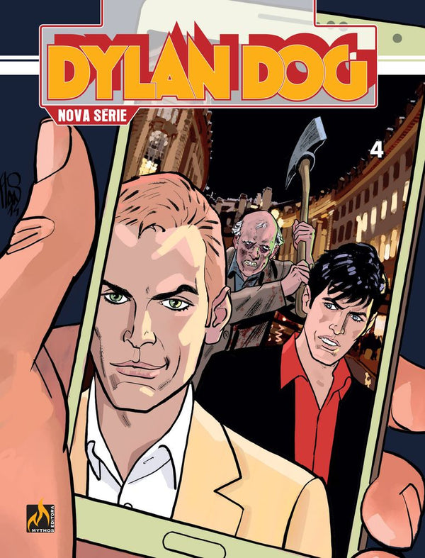 Capa do livro Dylan Dog Nova Série - Vol. 4, de Roberto Recchioni