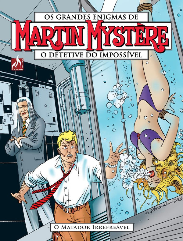 Capa do livro Martin Mystere 9, de Paolo Morales