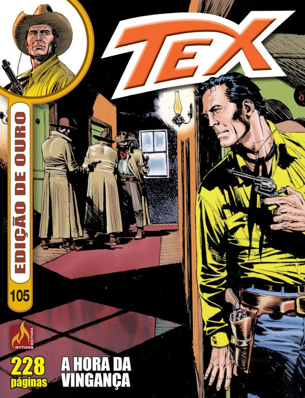 Capa do livro Tex Edição de Ouro - Vol. 105, de Claudio Nizzi