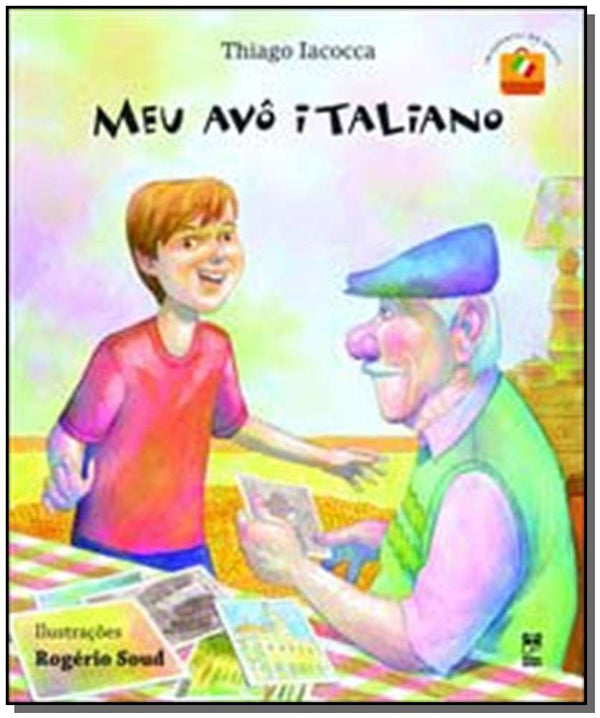 Capa do livro Meu Avô Italiano, de Thiago Iacocca