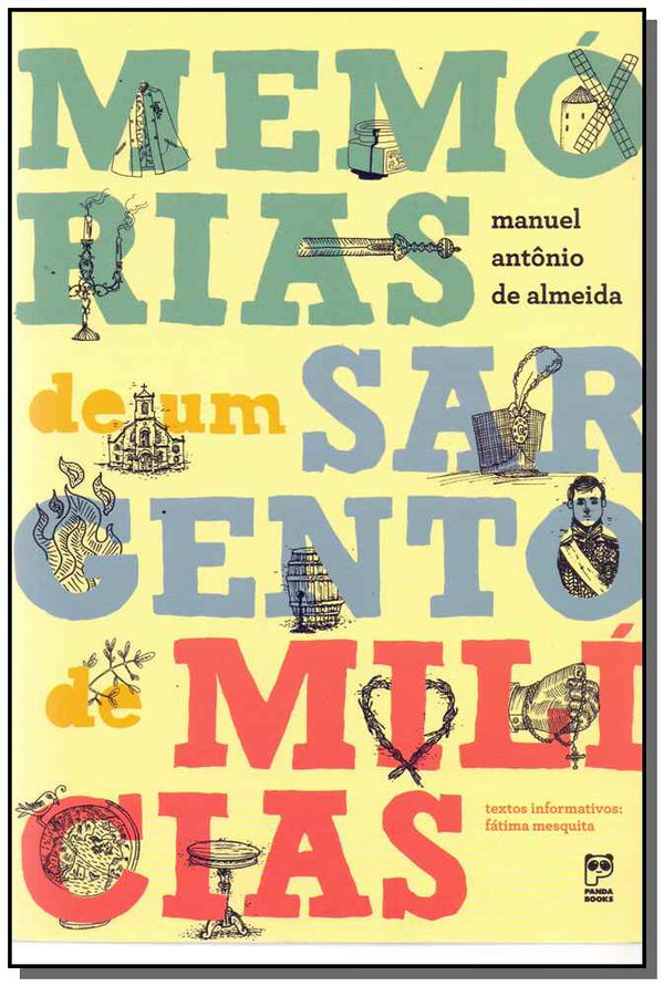 Capa do livro Memórias de um Sargento de Milícias, de Manuel Antonio de Almeida
