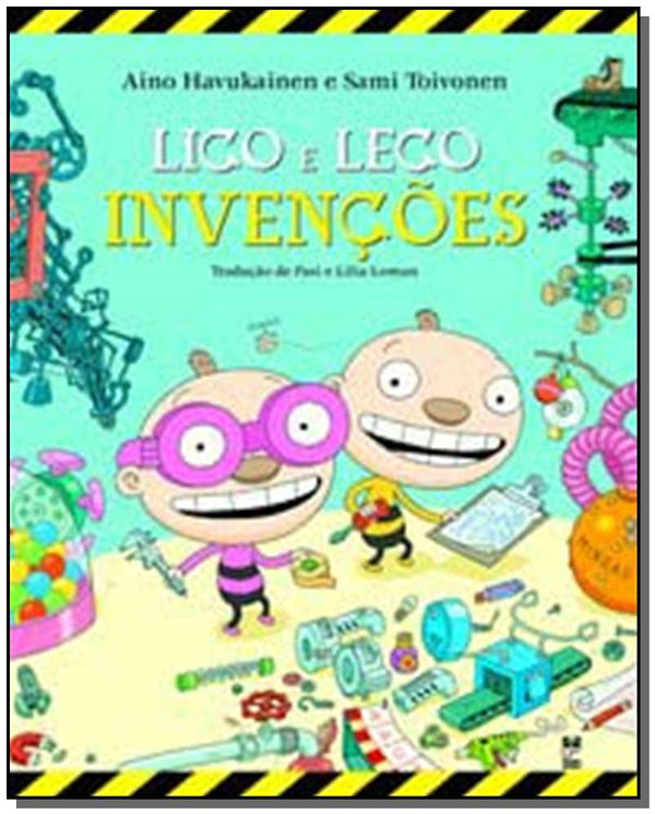 Capa do livro Lico e Leco - Invenções, de Lico e Leco