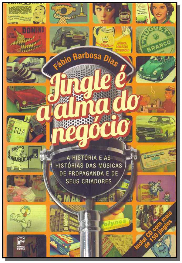 Capa do livro Jingle É a Alma do Negócio, de Fabio Barbosa Dias