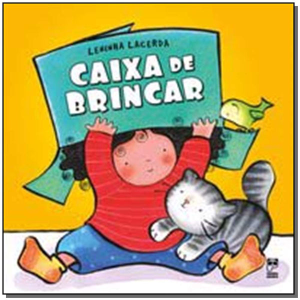 Capa do livro Caixa de Brincar, de Leninha Lacerda