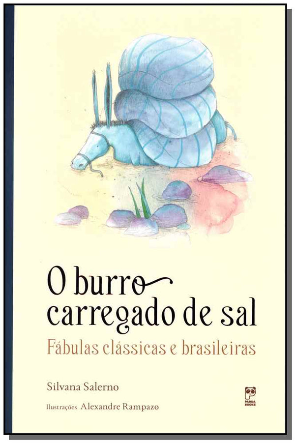 Capa do livro O Burro Carregado de Sal, de Silvana Salerno