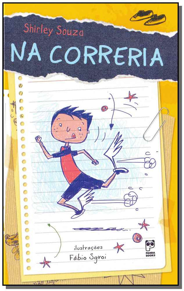 Capa do livro Na Correria, de Shirley Souza