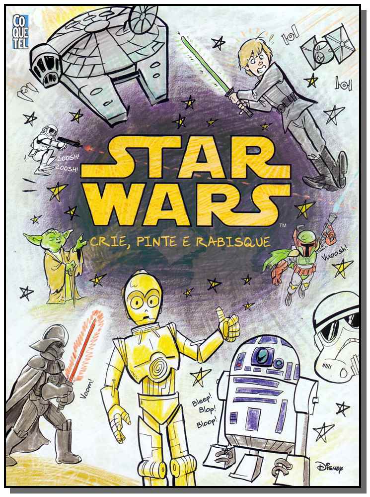 Star Wars - Crie, Pinte e Rabisque