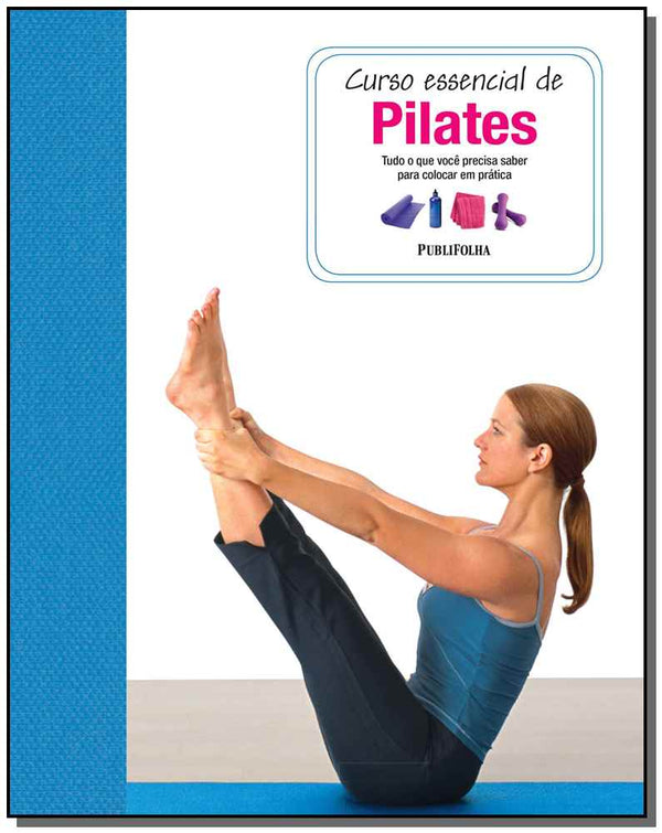 Capa do livro Curso Essencial de Pilates, de Anya Hayes