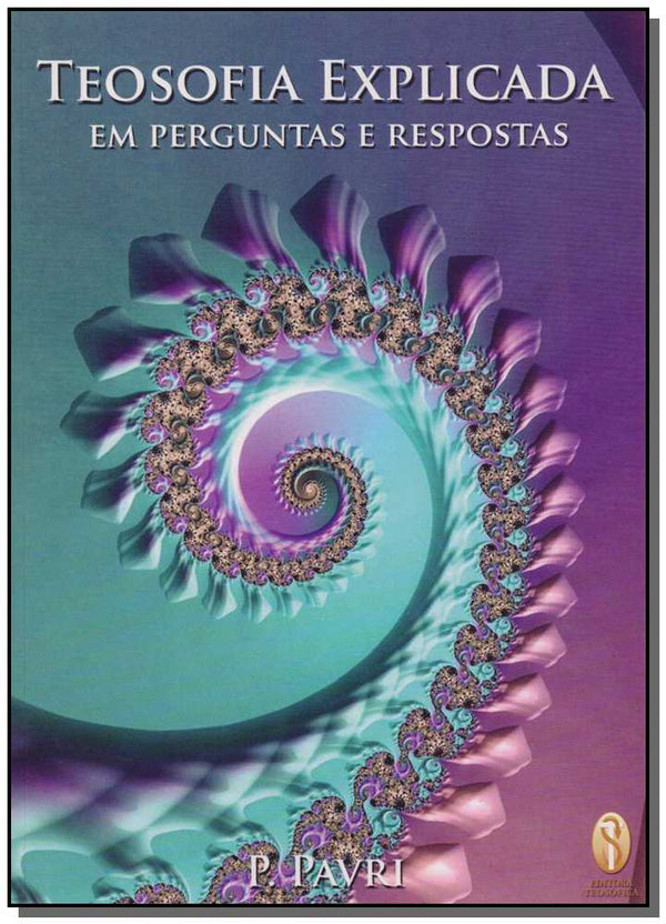 Capa do livro Teosofica Explicada, de P. Pavri