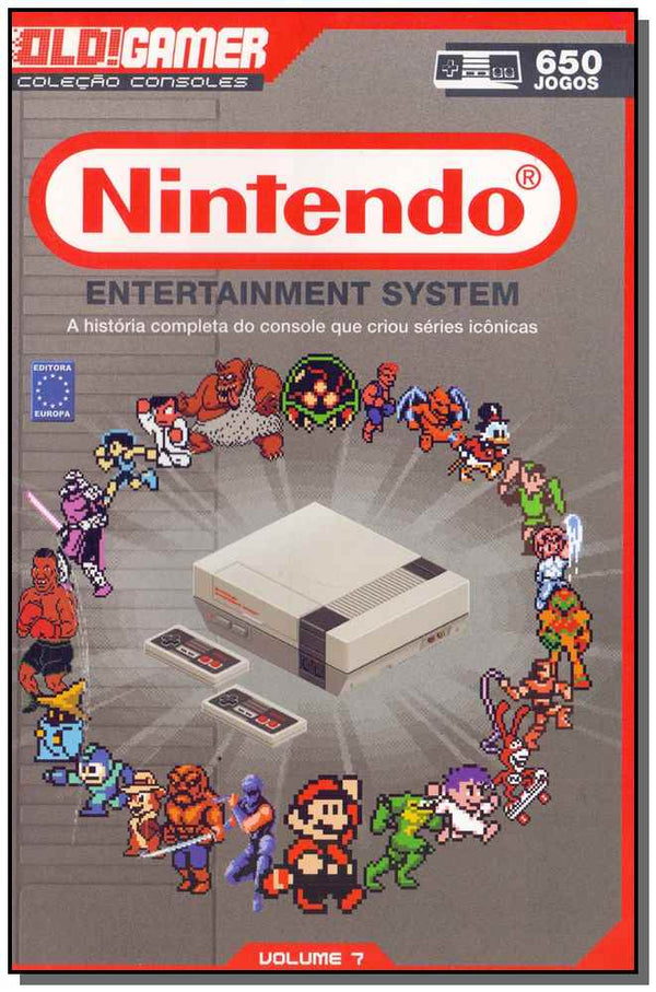 Capa do livro Nintendo - Coleção Consoles - Vol. 07, de Editora Europa