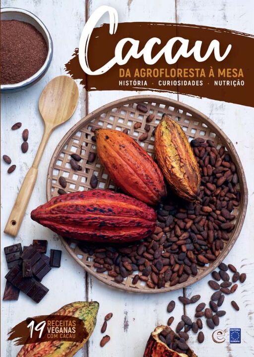 Capa do livro Cacau - Da Agrofloresta à Mesa, de Editora Europa
