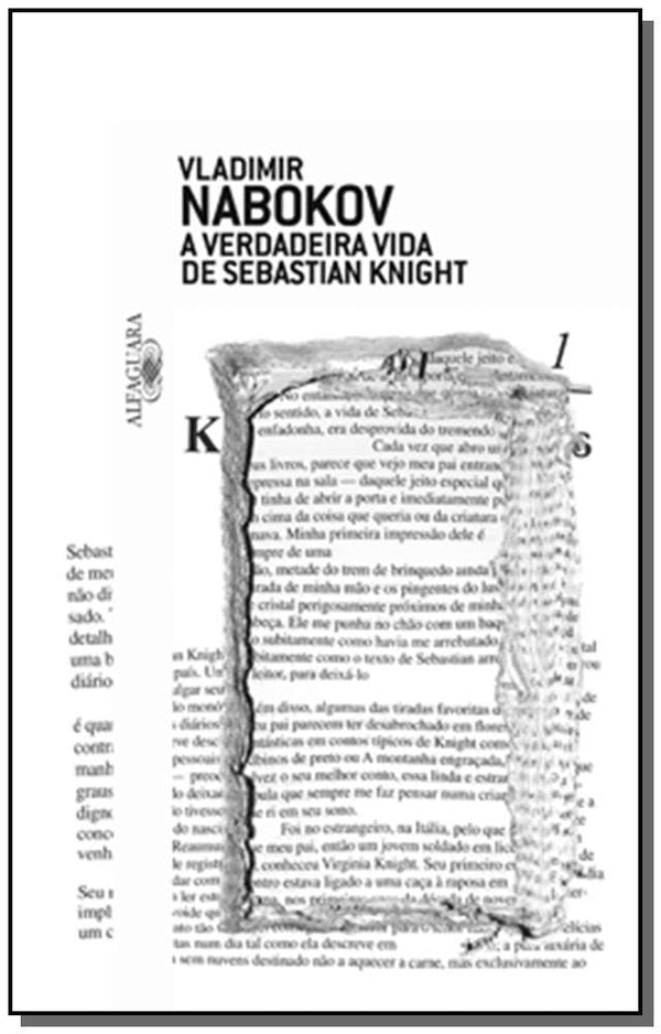 Capa do livro A Verdadeira Vida de Sebastian Knight, de Vladimir Nabokov