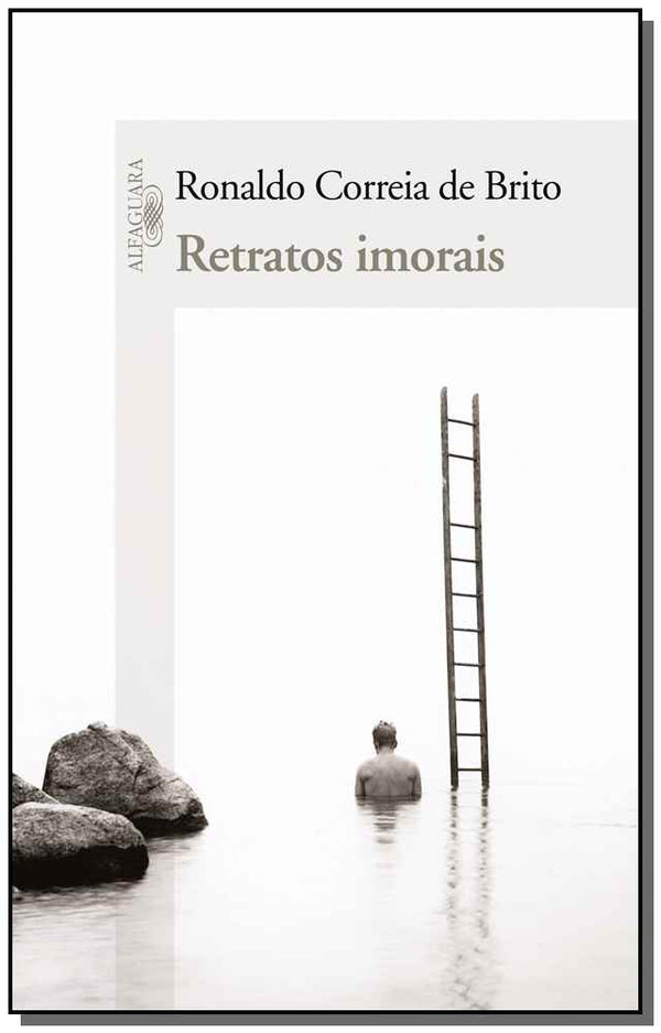Capa do livro Retratos Imorais, de Ronaldo Brito