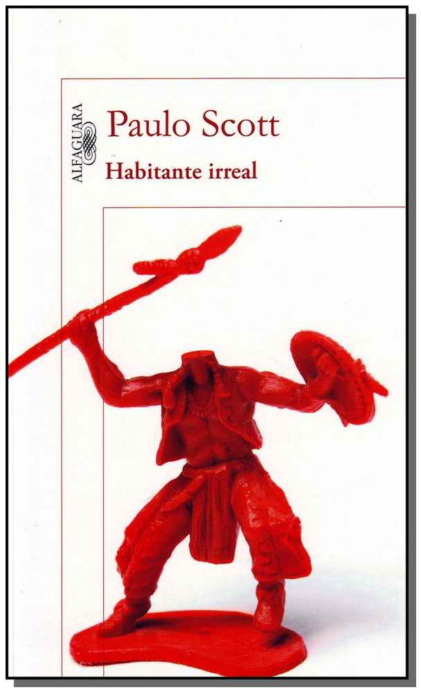 Capa do livro Habitante Irreal, de Paulo Scott