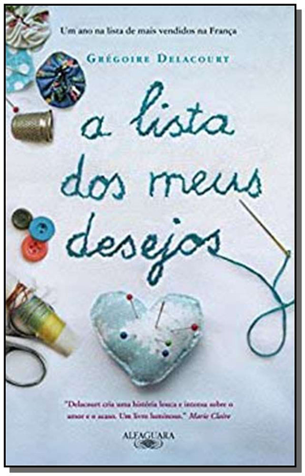 Capa do livro Lista dos Meus Desejos, a, de Gregoire Delacourt