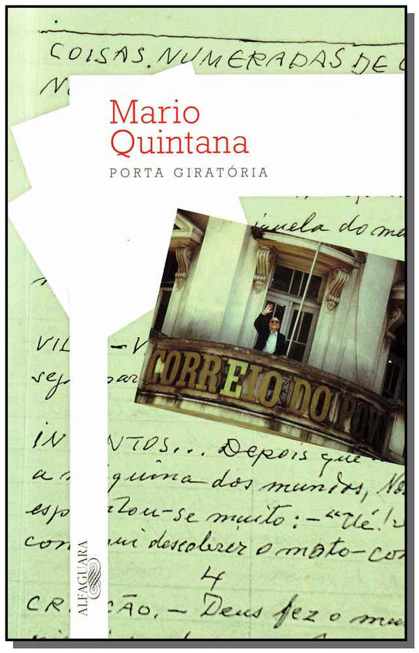 Capa do livro Porta Giratória, de Mario Quintana