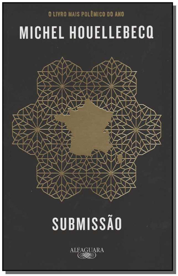 Capa do livro Submissao - (Alfaguara), de Michel Houellebecq
