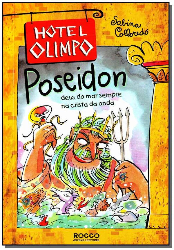 Capa do livro Poseidon - Hotel Olimpo, de Sabina Colloredo