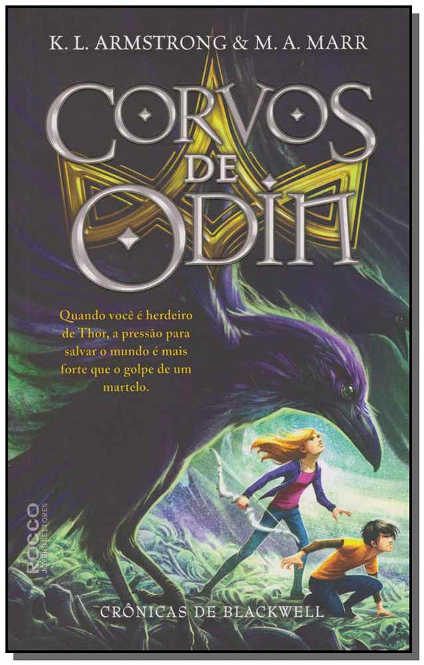 Capa do livro Corvos de Odin, de K. L. / Marr, M. A. Armstrong