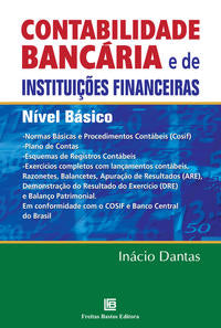 Capa do livro Contabilidade Bancária e de Instituições Financeira - Nível Básico, de Inacio Dantas