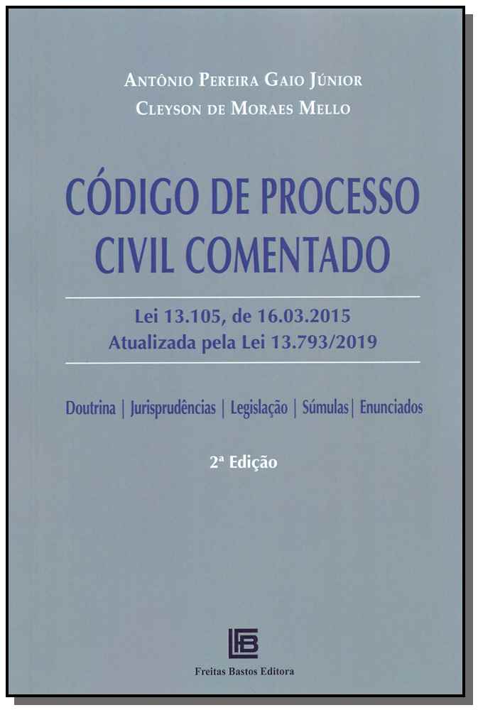 Código de Processo Civil Comentado - 02ed/19
