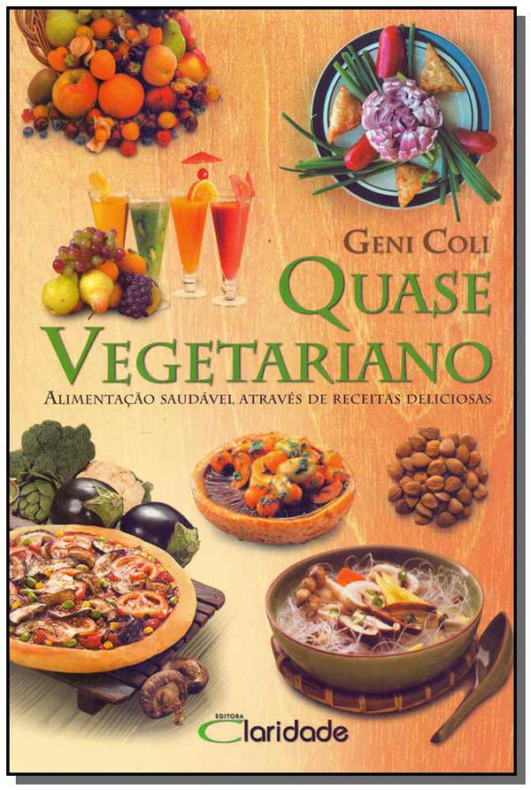Capa do livro Quase Vegetariano, de Geni Coli