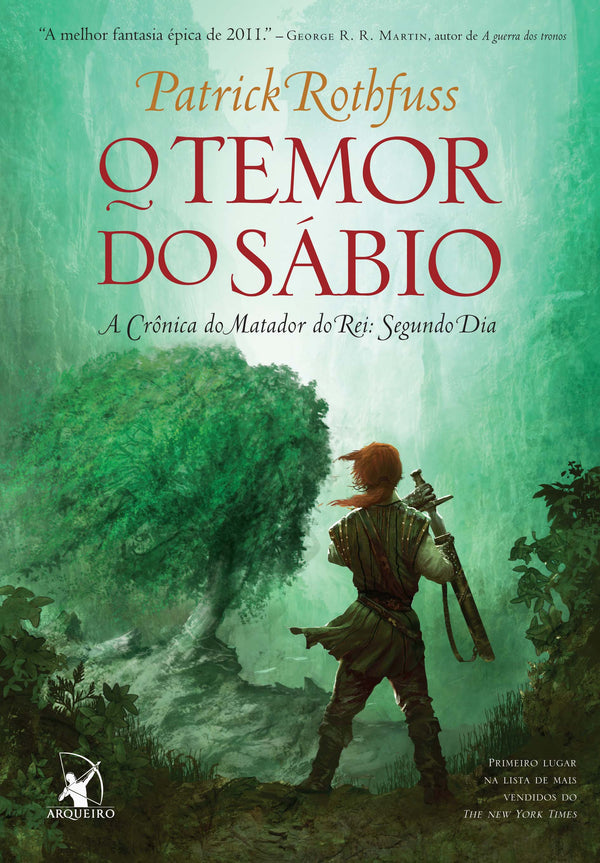 Capa do livro O Temor do Sábio, de Patrick Rothfuss