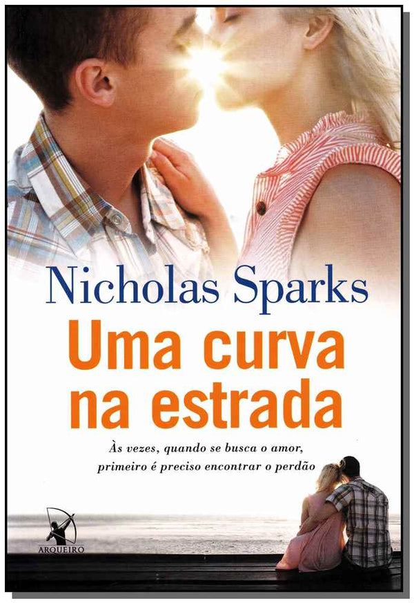 Capa do livro Uma Curva na Estrada, de Nicholas Sparks