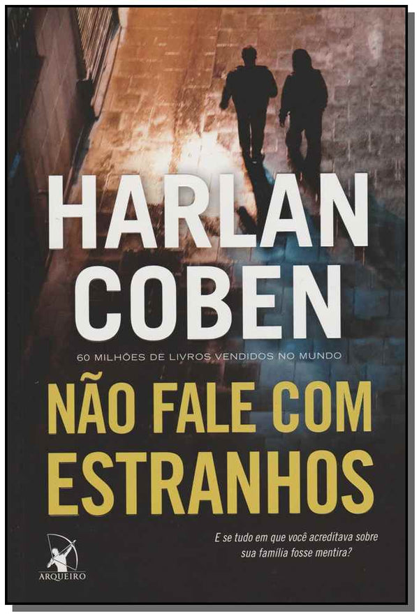 Capa do livro Não Fale com Estranhos, de Harlan Coben