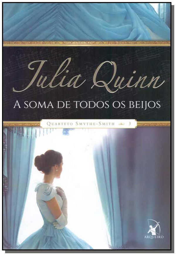 Capa do livro A Soma de Todos os Beijos, de Julia Quinn