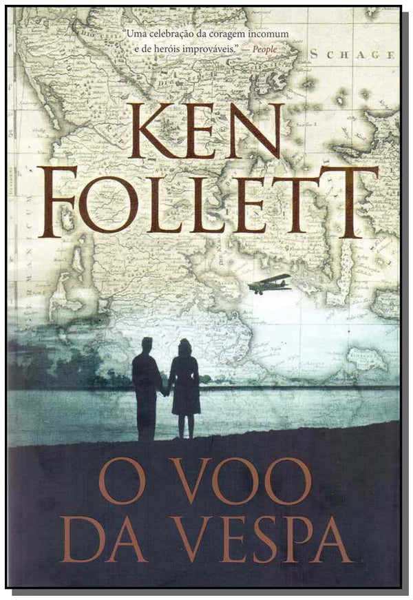 Capa do livro O Voo da Vespa, de Ken Follett